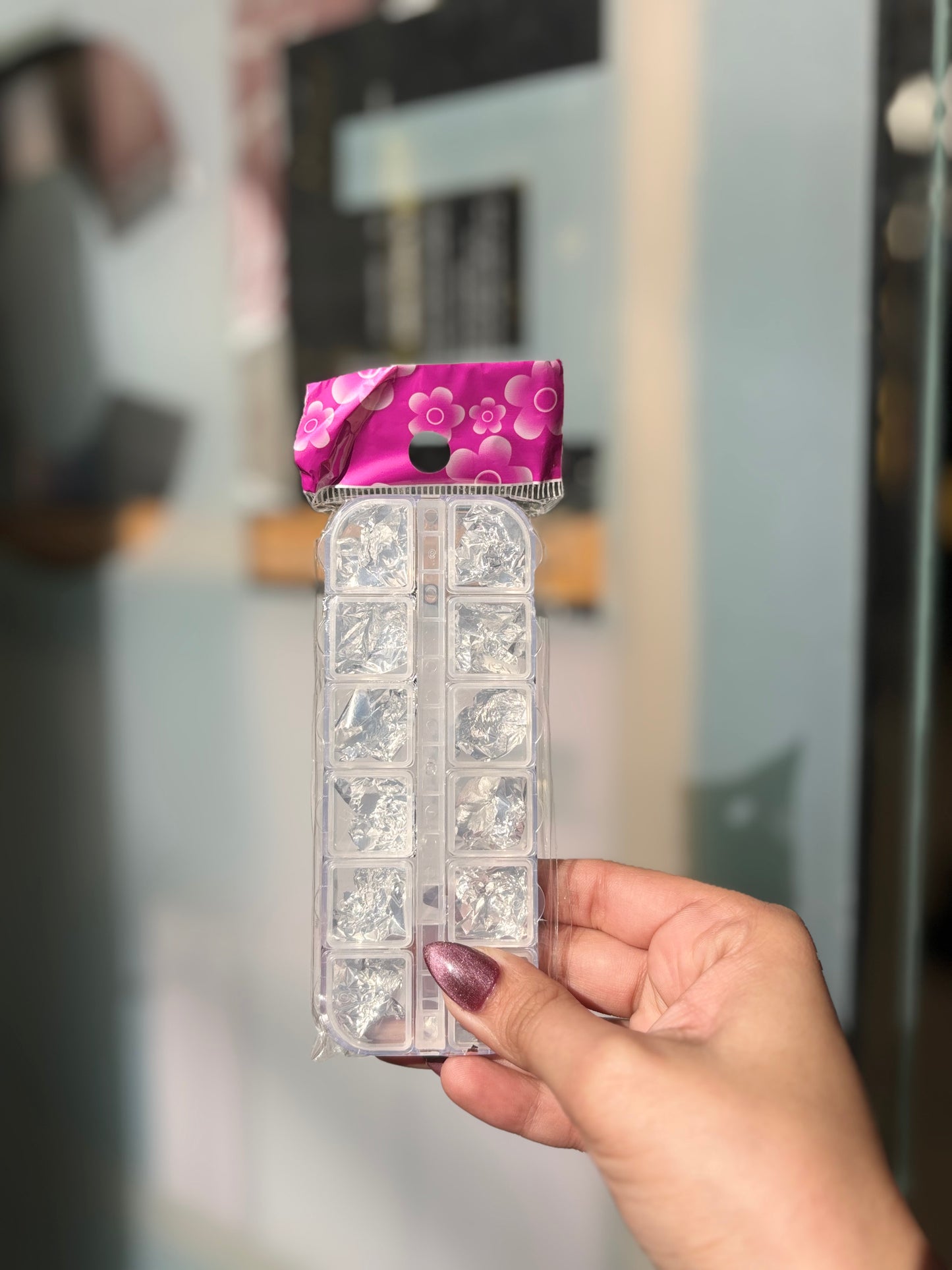 Nail art foil box