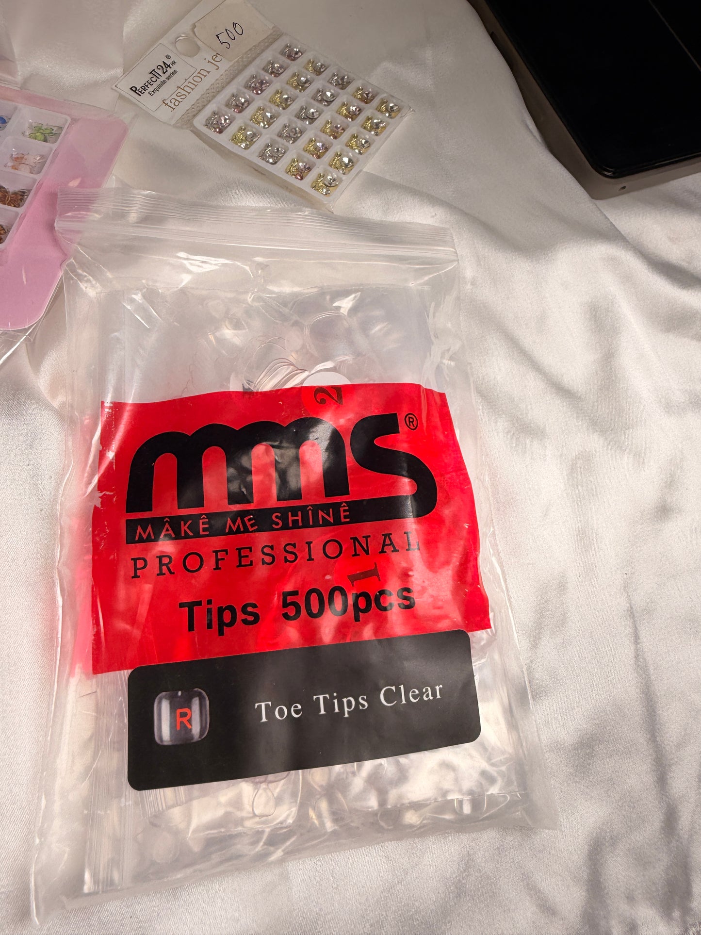 Toe tips clear