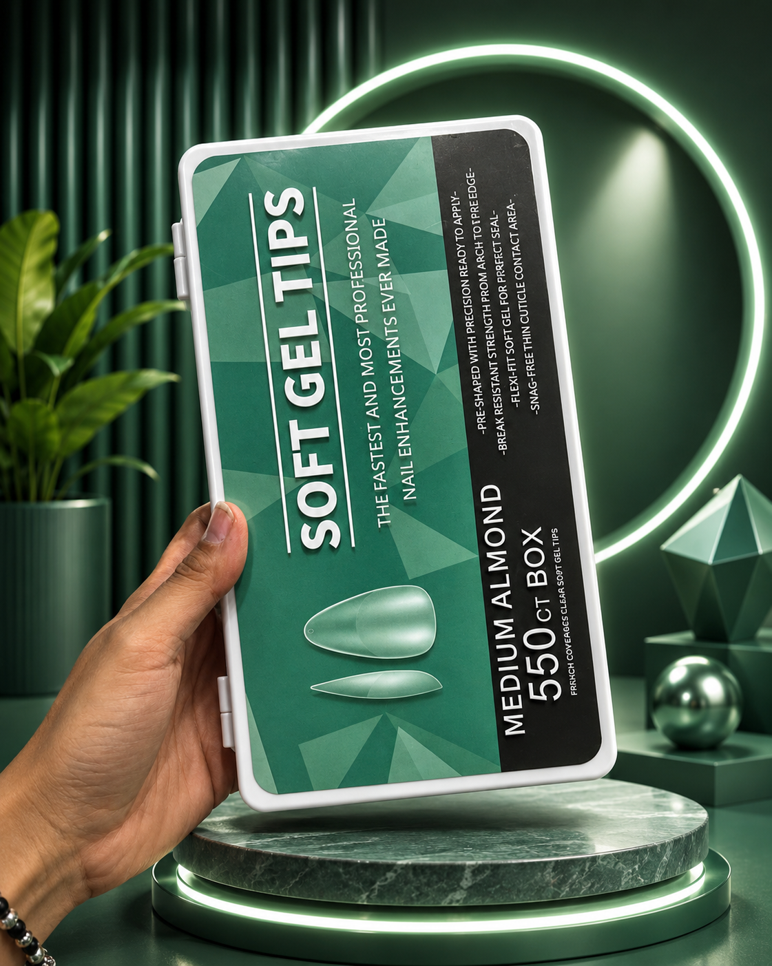 Soft gel tip(medium almond)