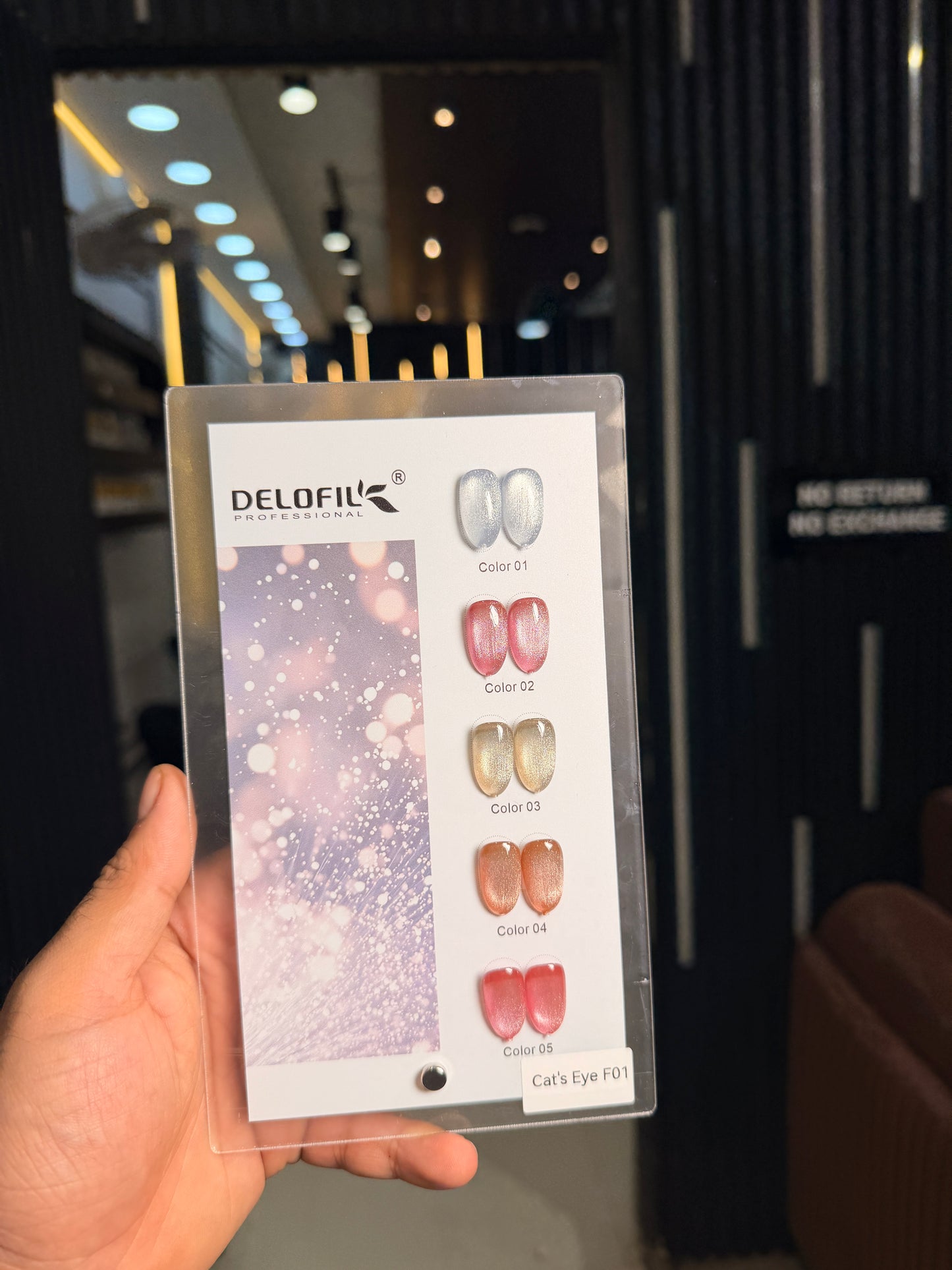Delofil cat eye set of 5 F01