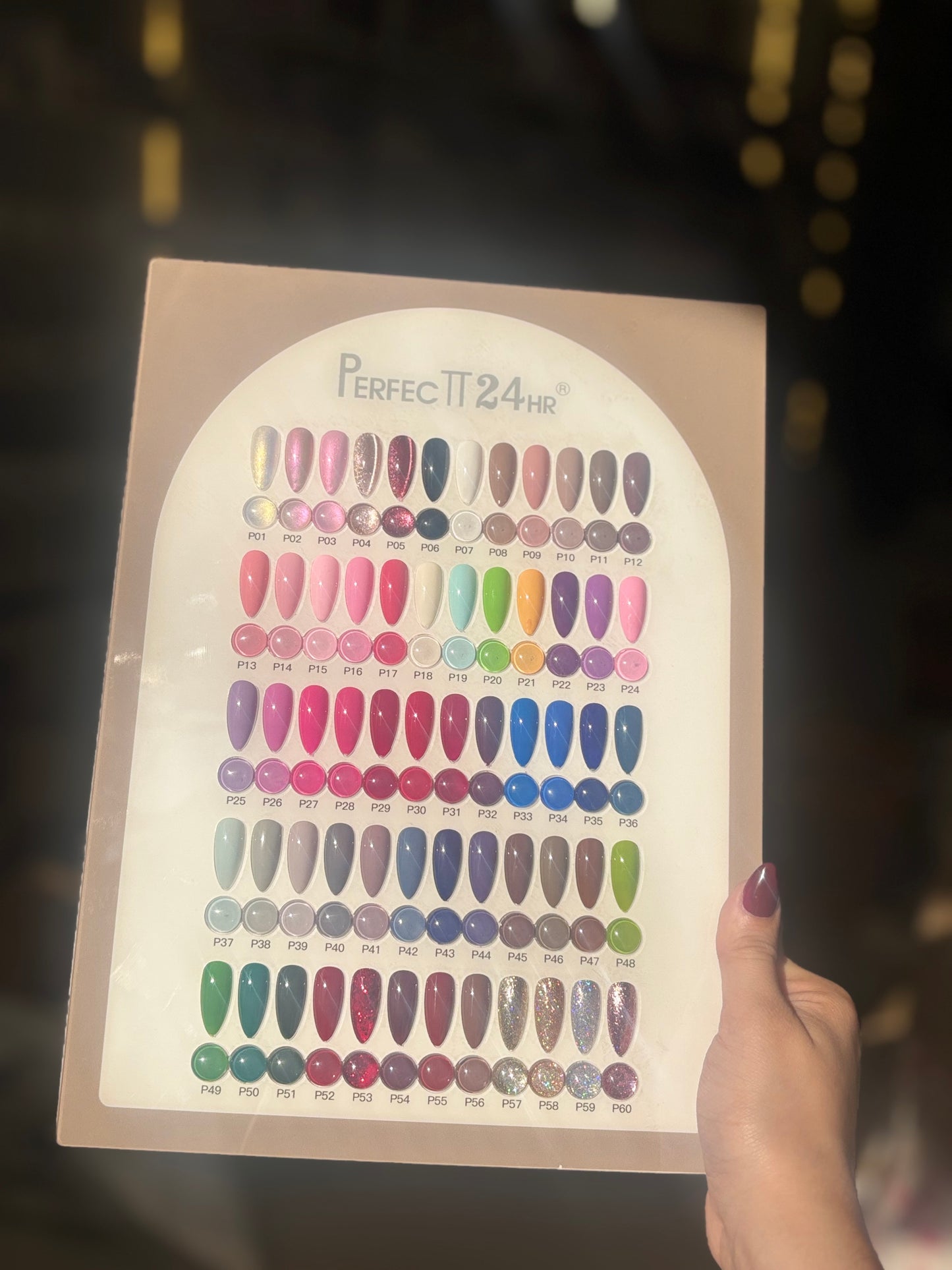 Perfect 24 nail print