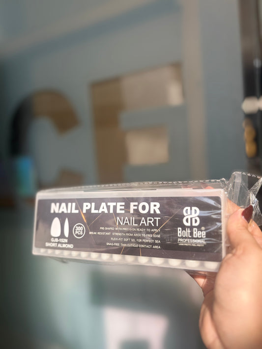 Nail plate for nail art