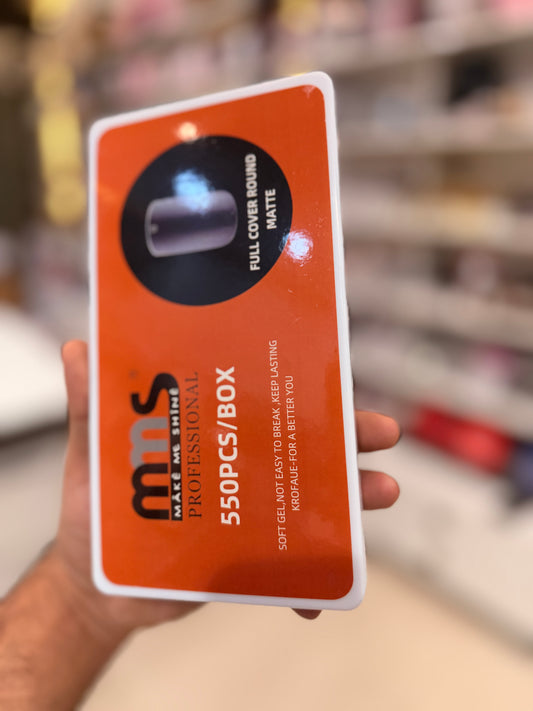 Mms professional full cover round matte