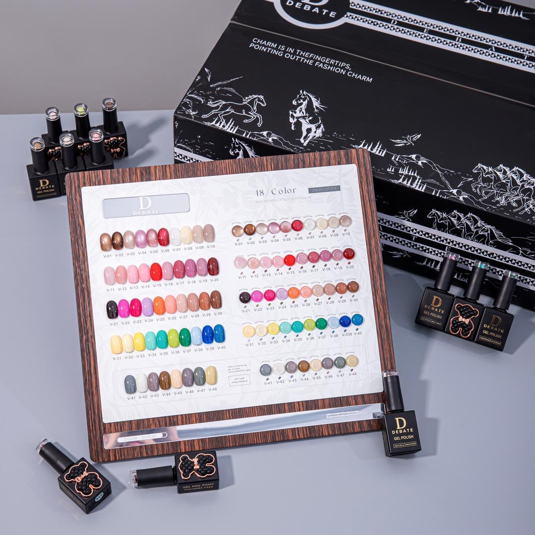 Debate 48 color solide nailpaint