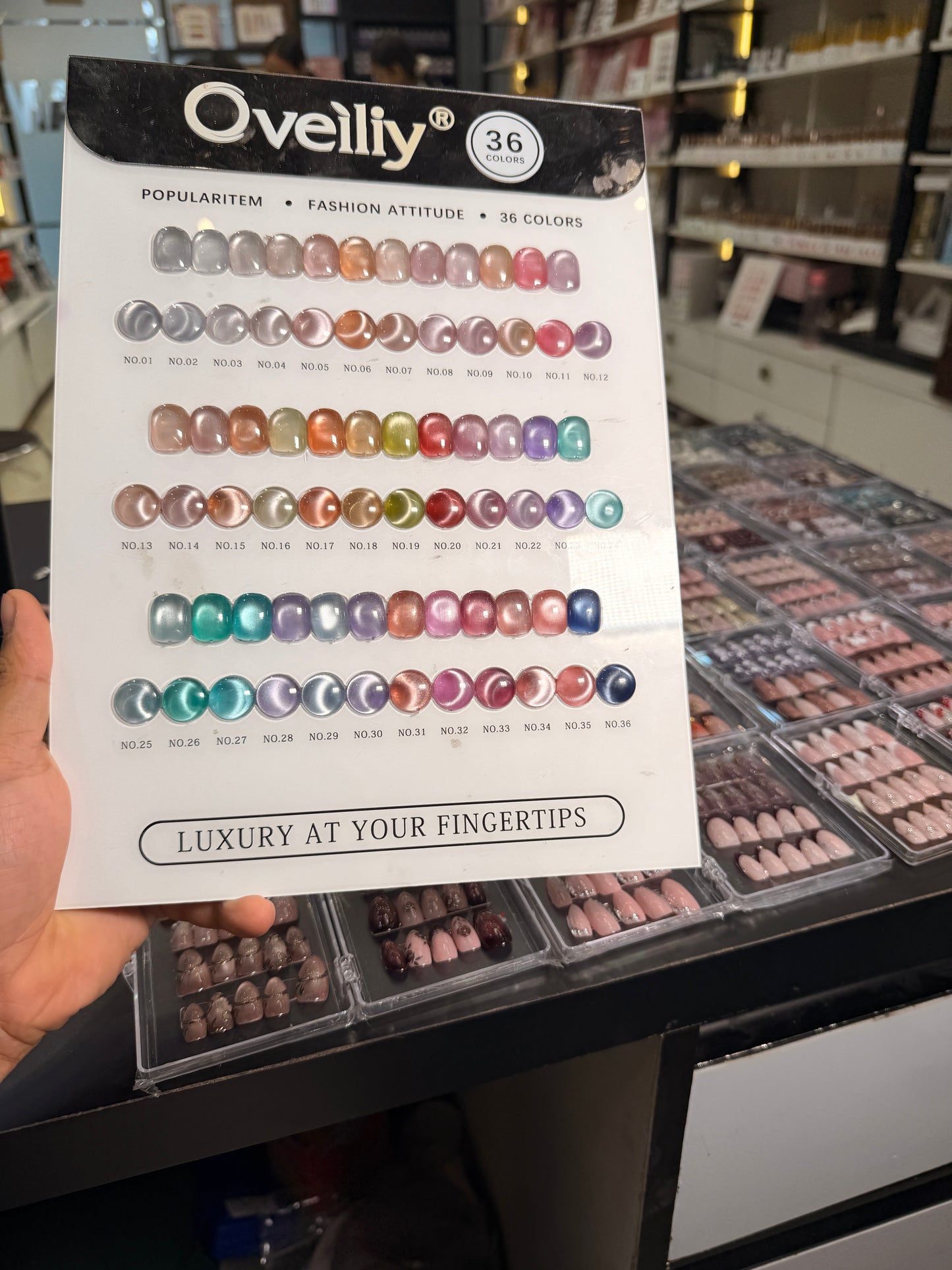 Cat eye set of 15