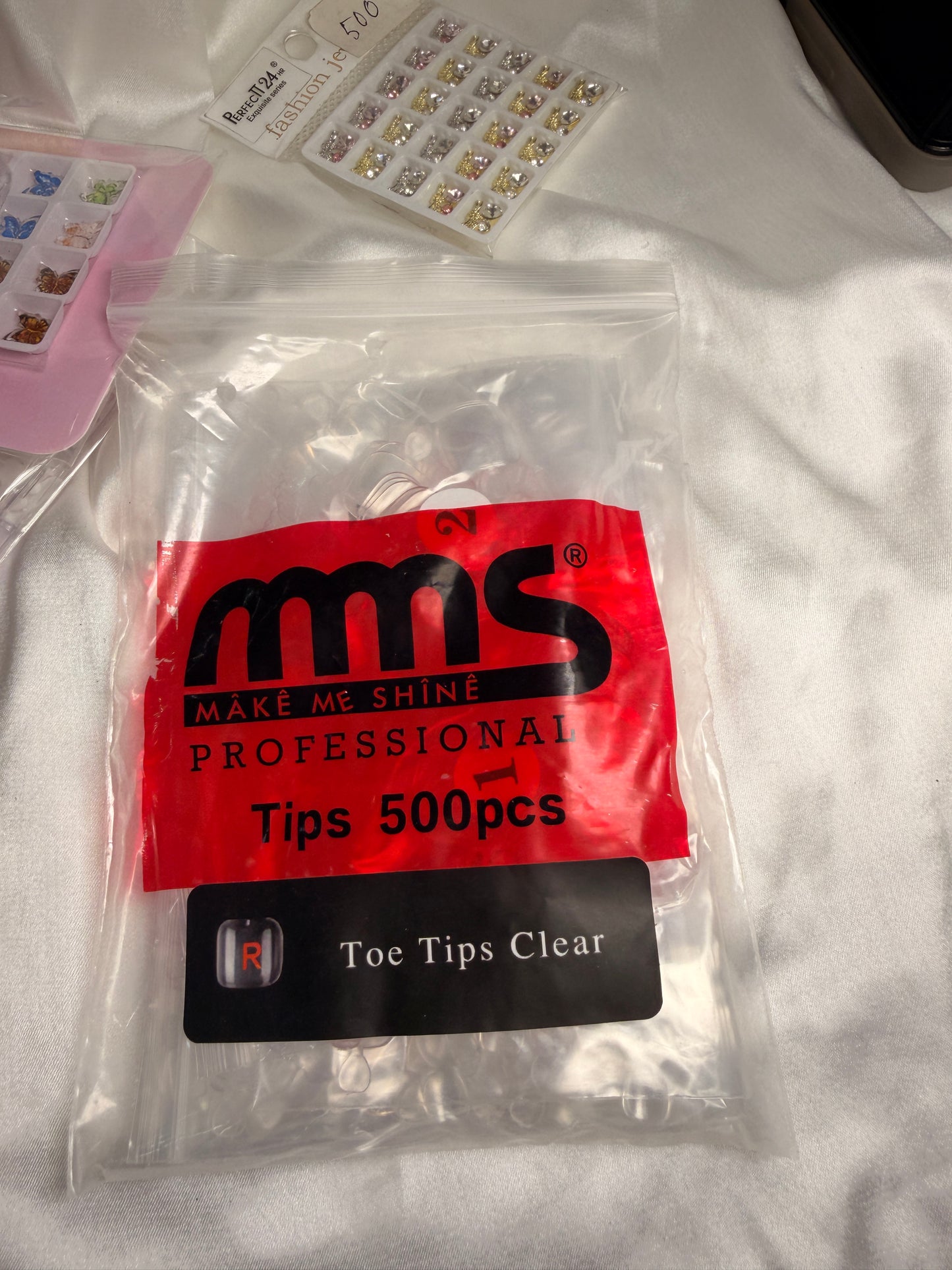 Toe tips clear