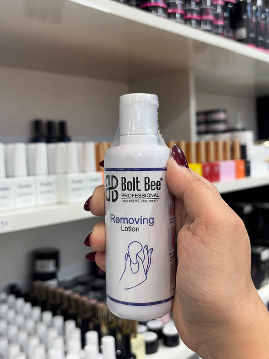 Removing lotion ( bolt bee )