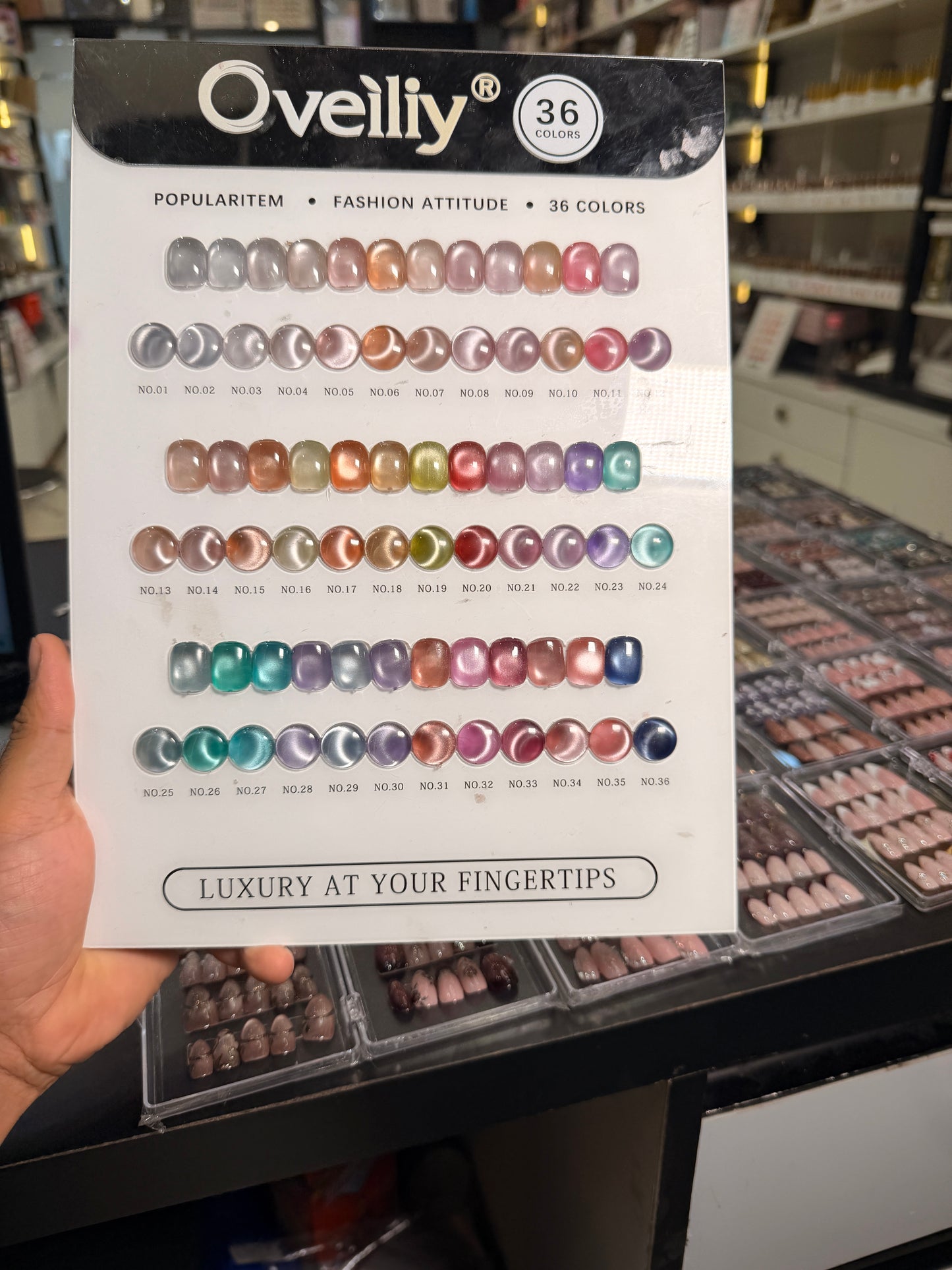 Cat eye set of 15
