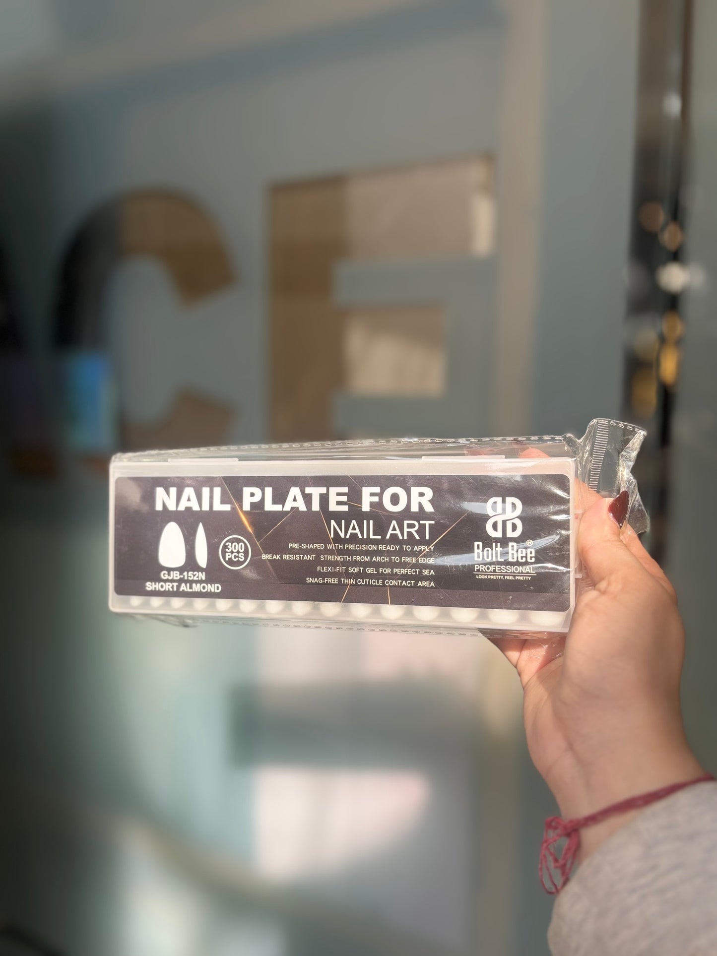Nail plate for nail art