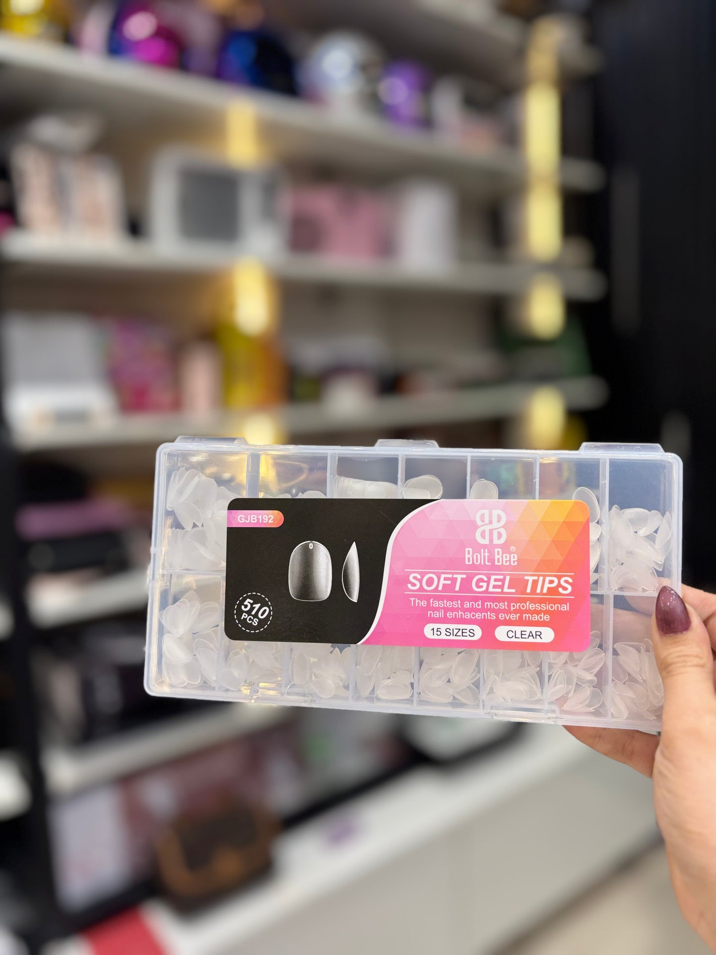 Bolt bee Nail tip box