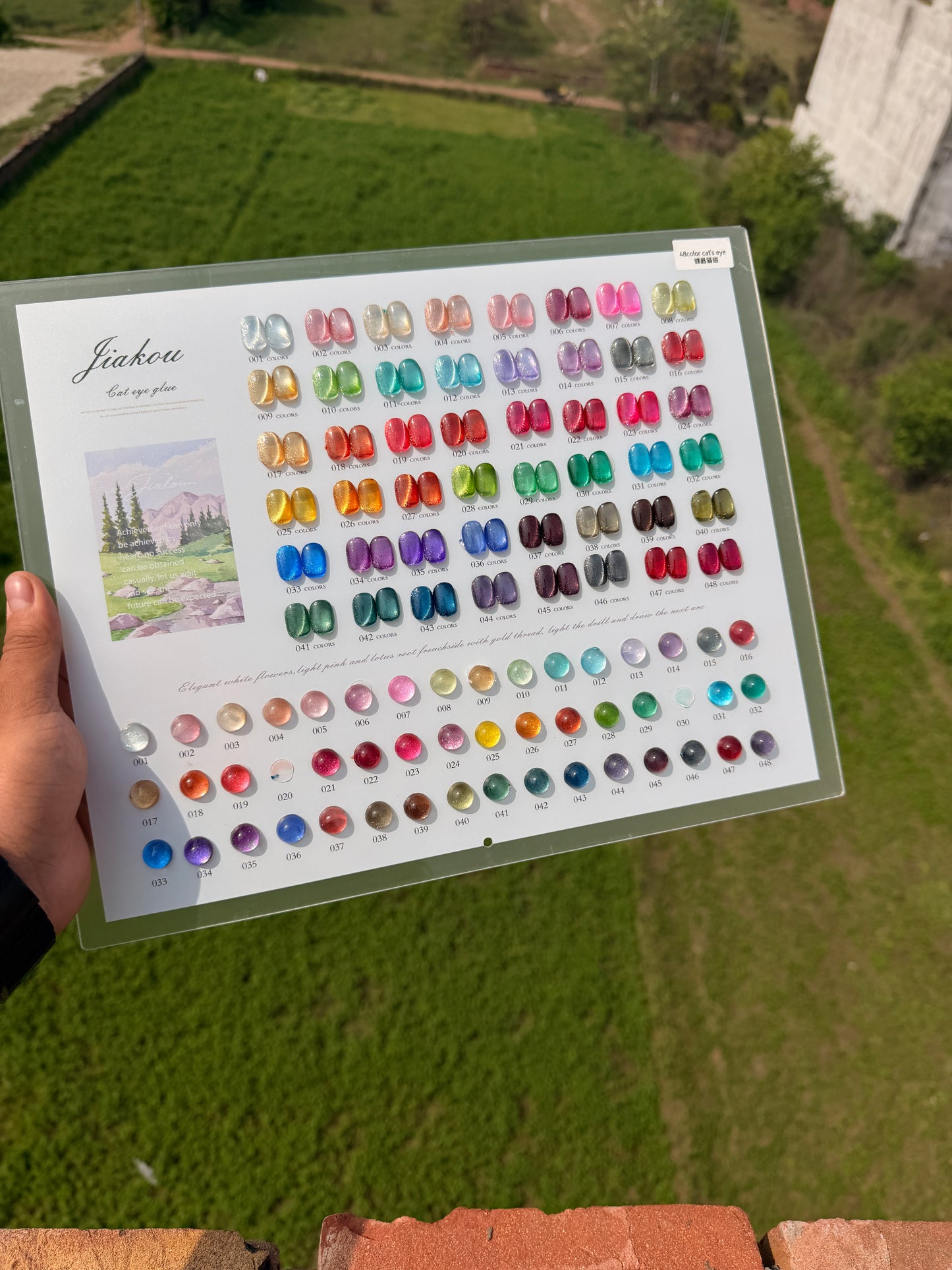 48 pcs cat eye box