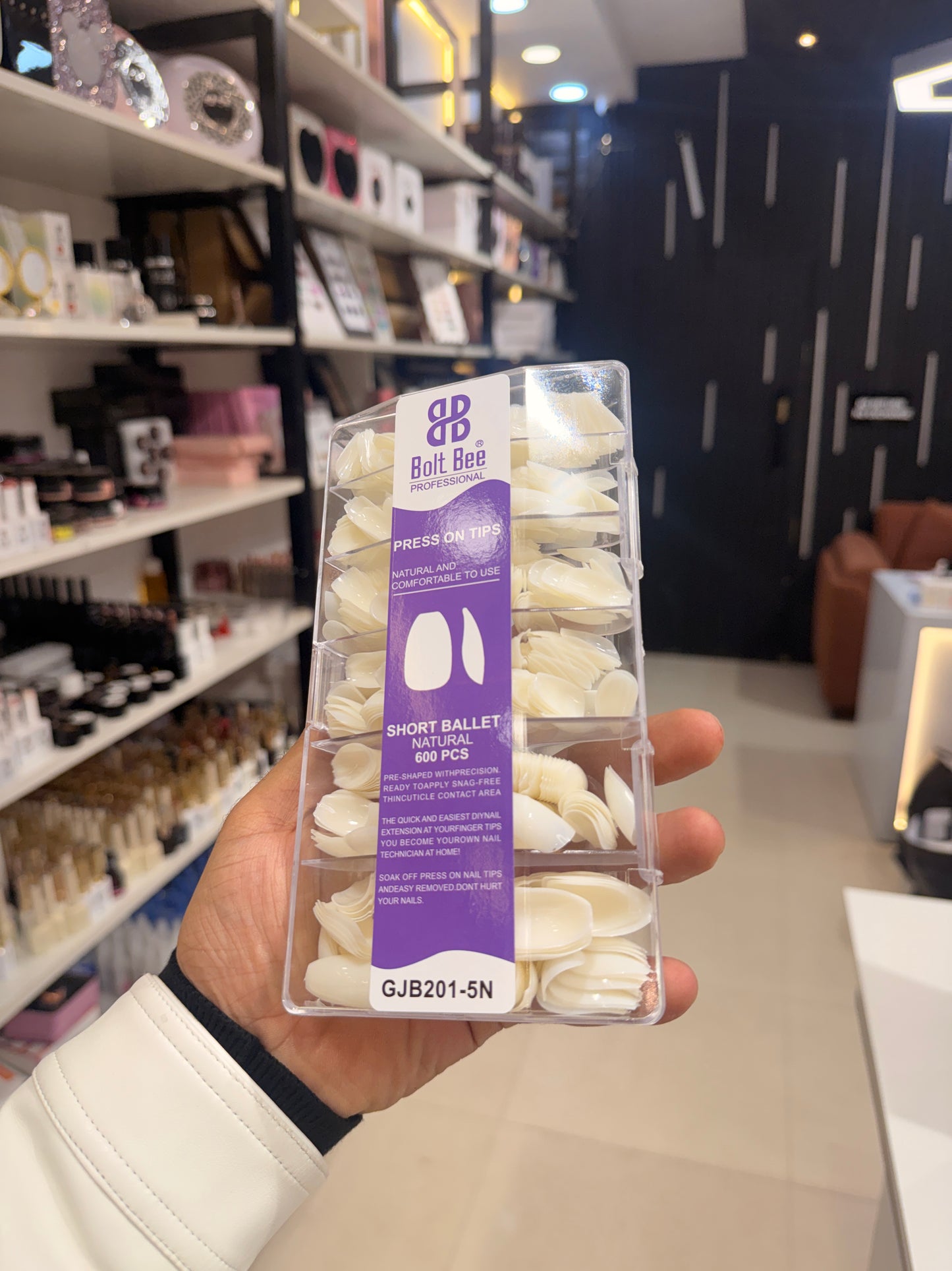 Bolt bee medium coffin tips