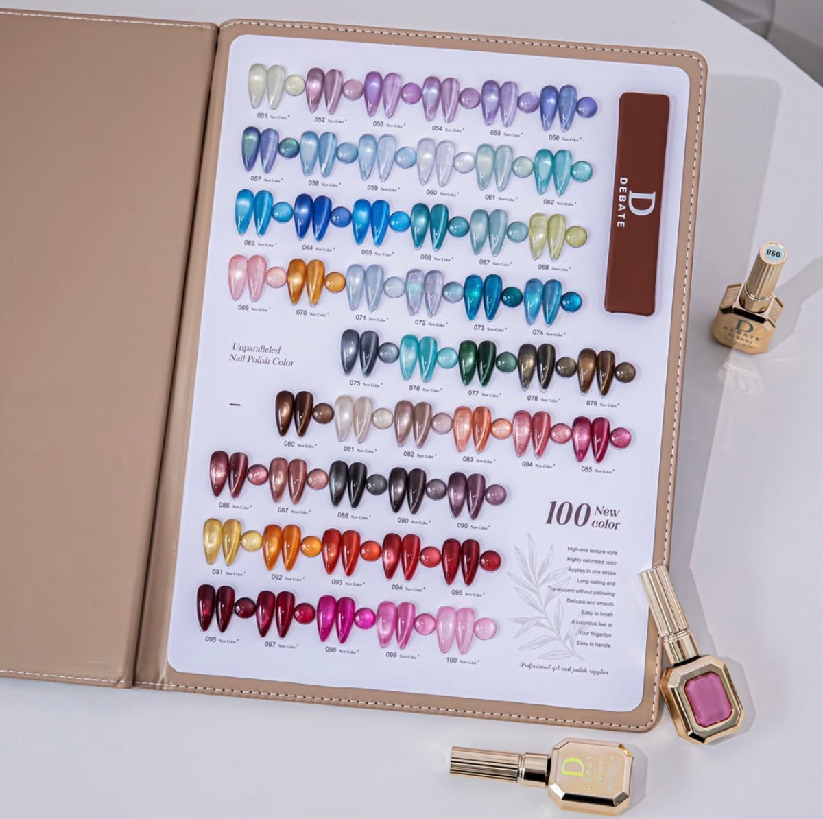 Debate 100 pcs cateye set