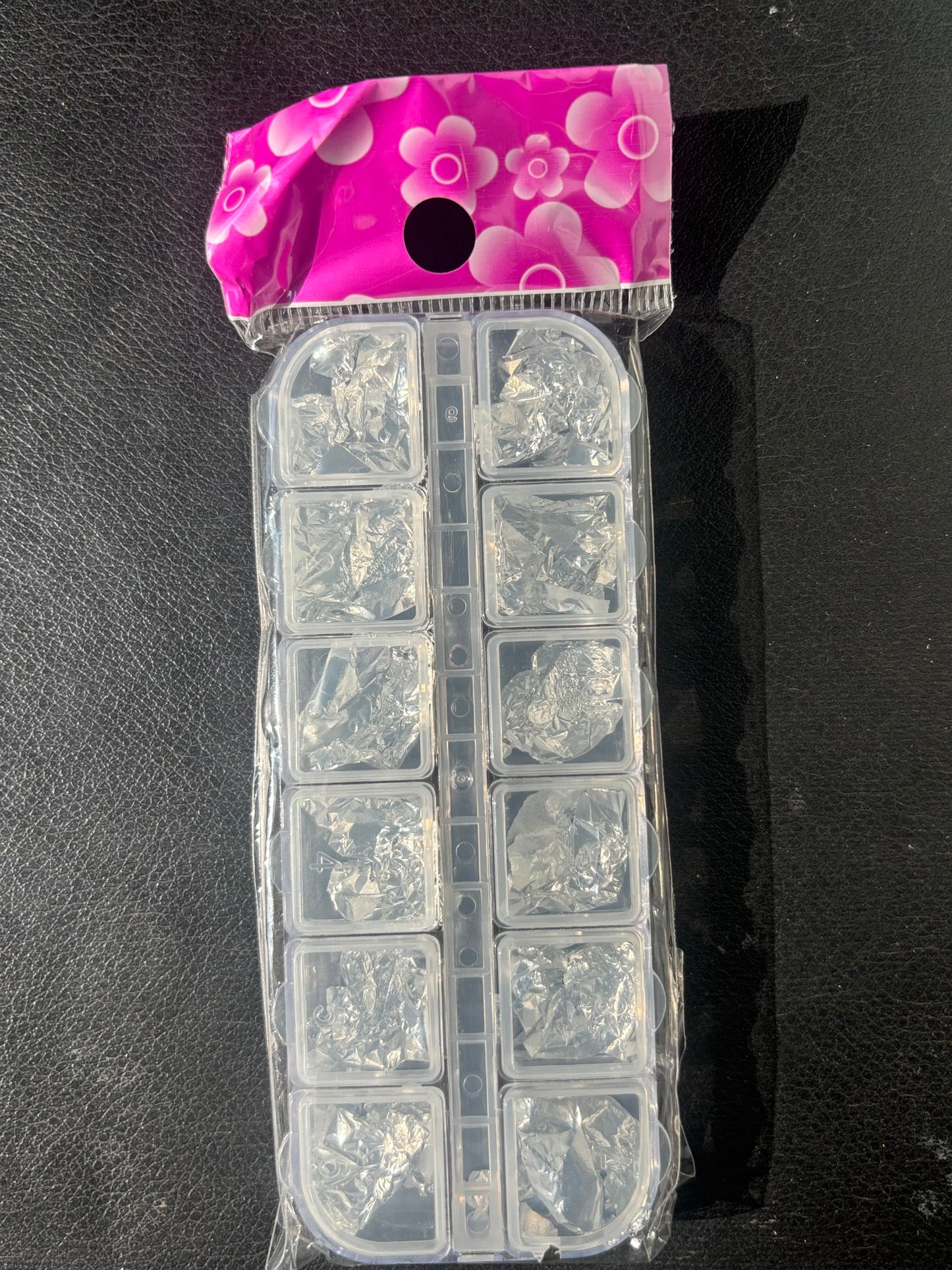 Nail art foil box