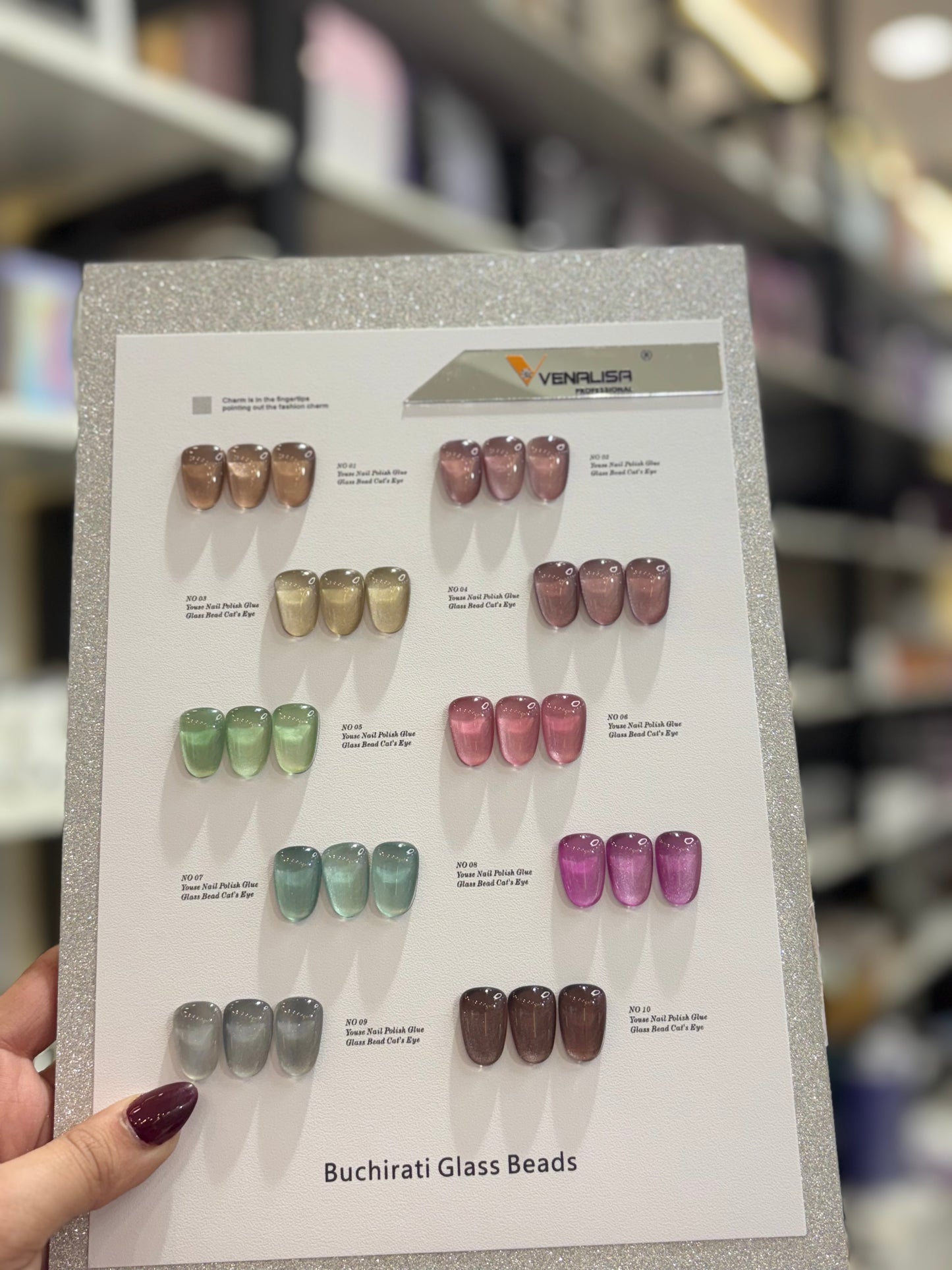 Venalisa Cat Eye glass beads