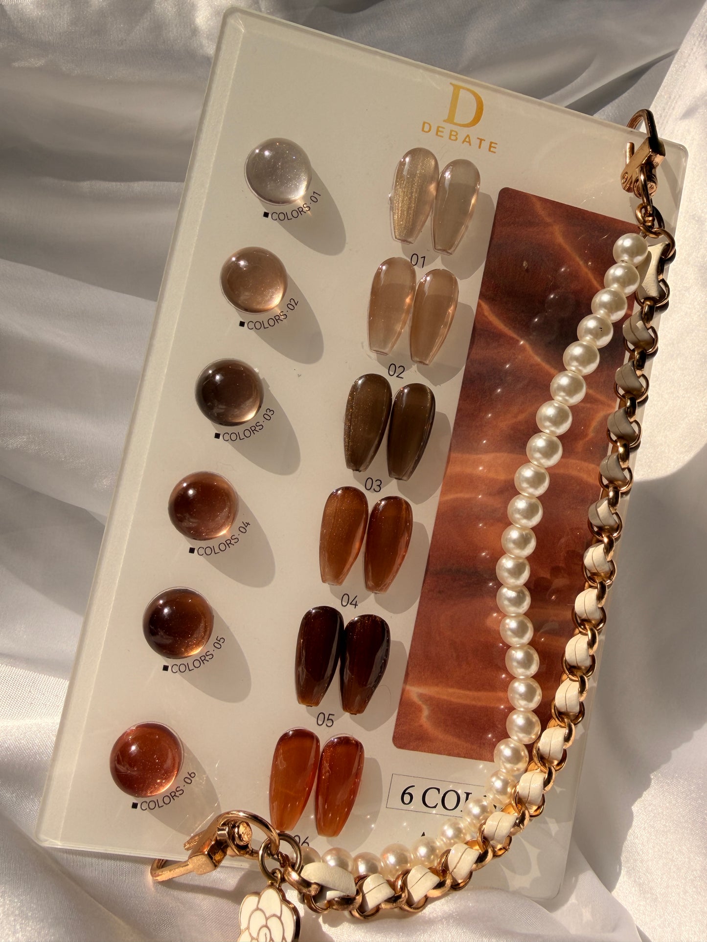 AA11 Brown Cat eye set