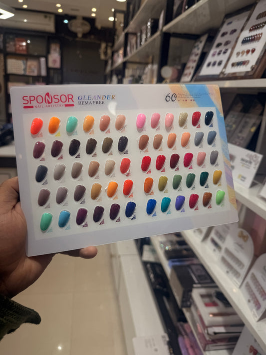 Sponsor nail paint box