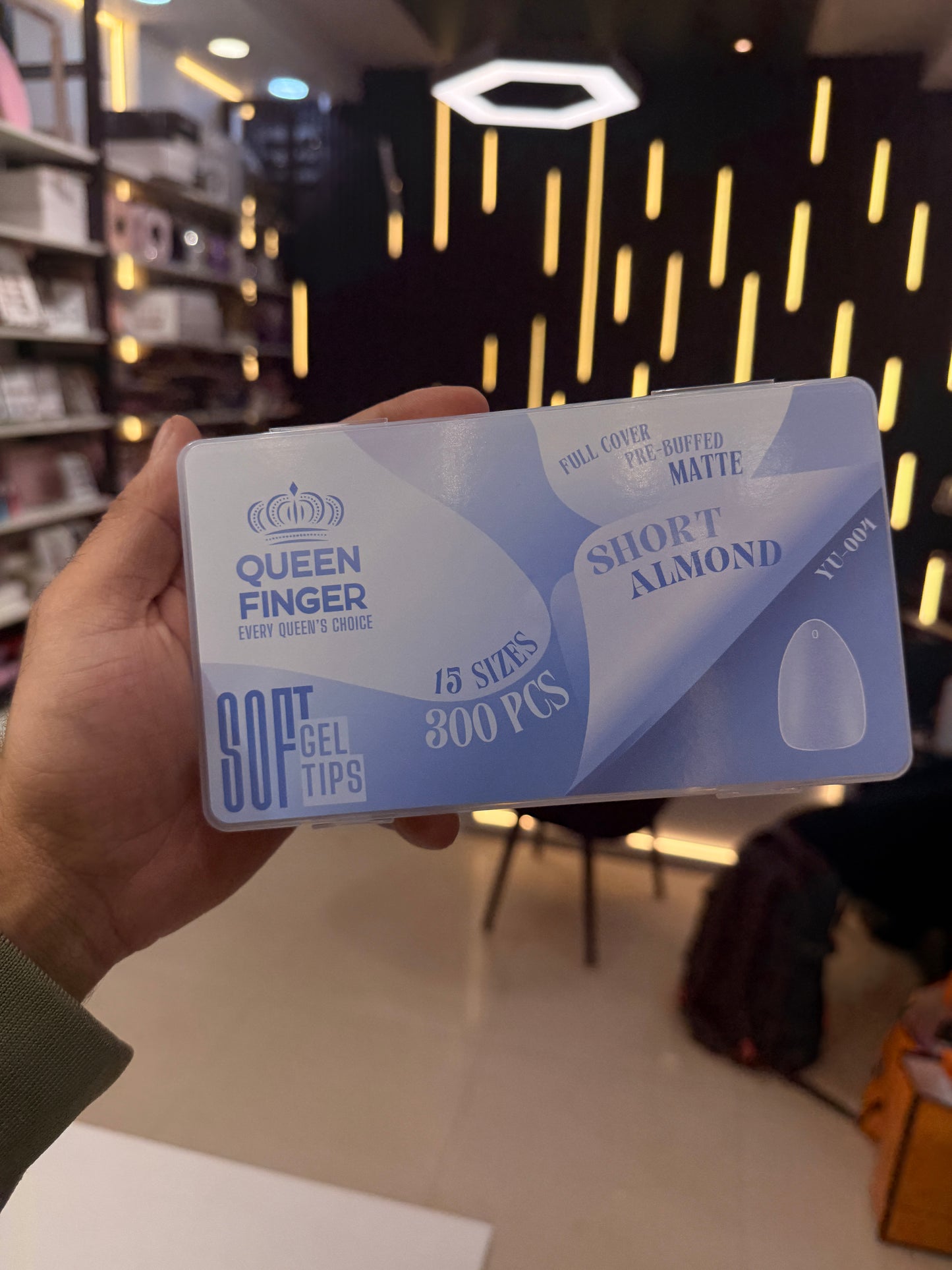 Queen finger tips soft gel tips