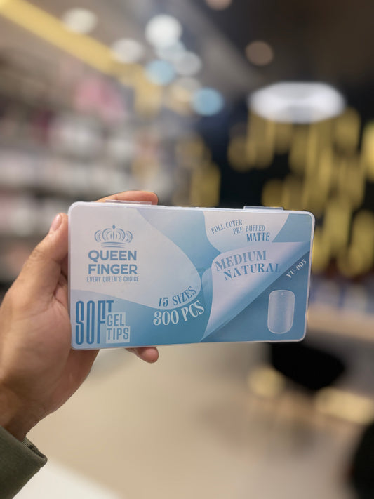 Queen finger tips soft gel tips