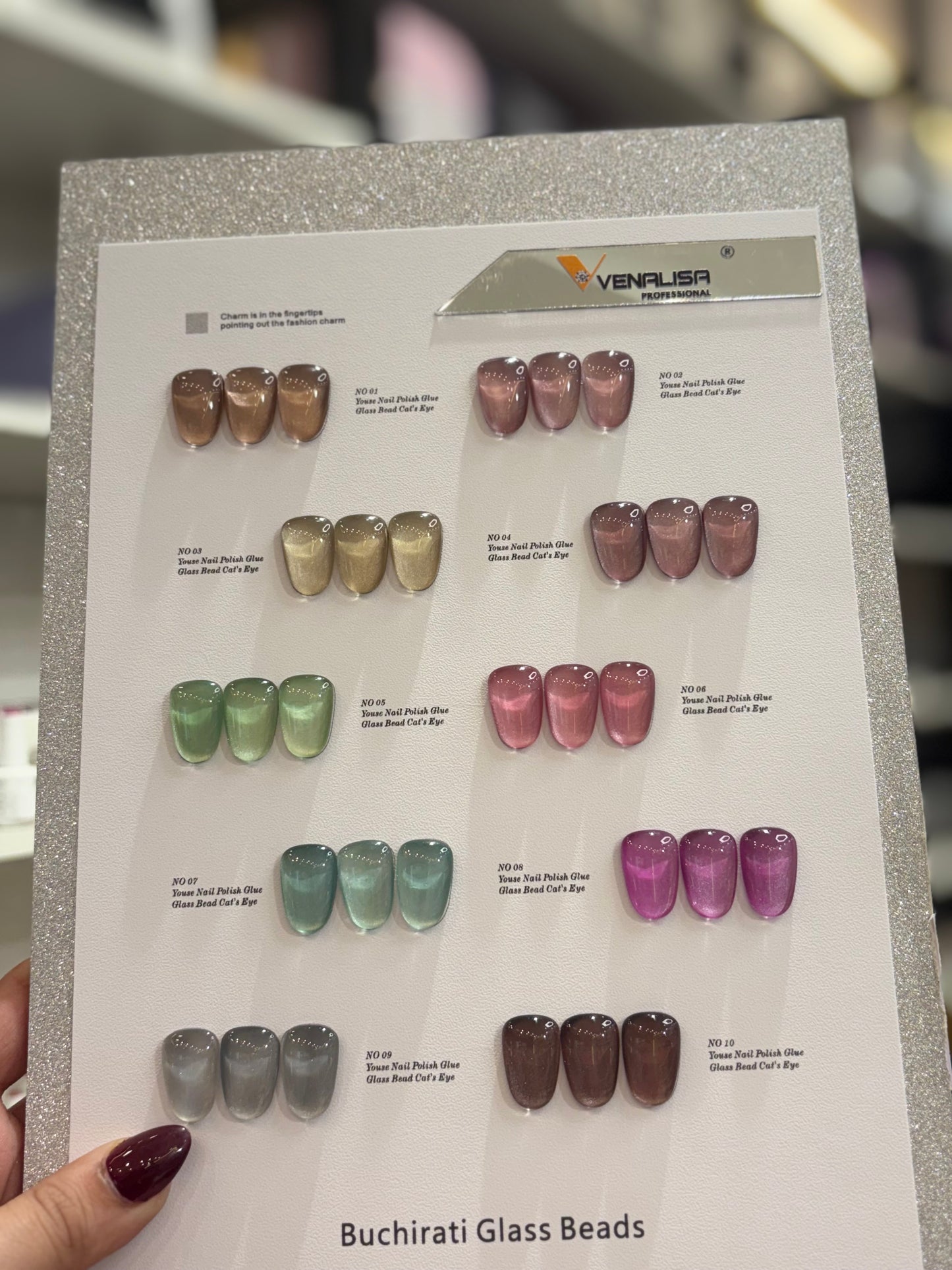 Venalisa Cat Eye glass beads