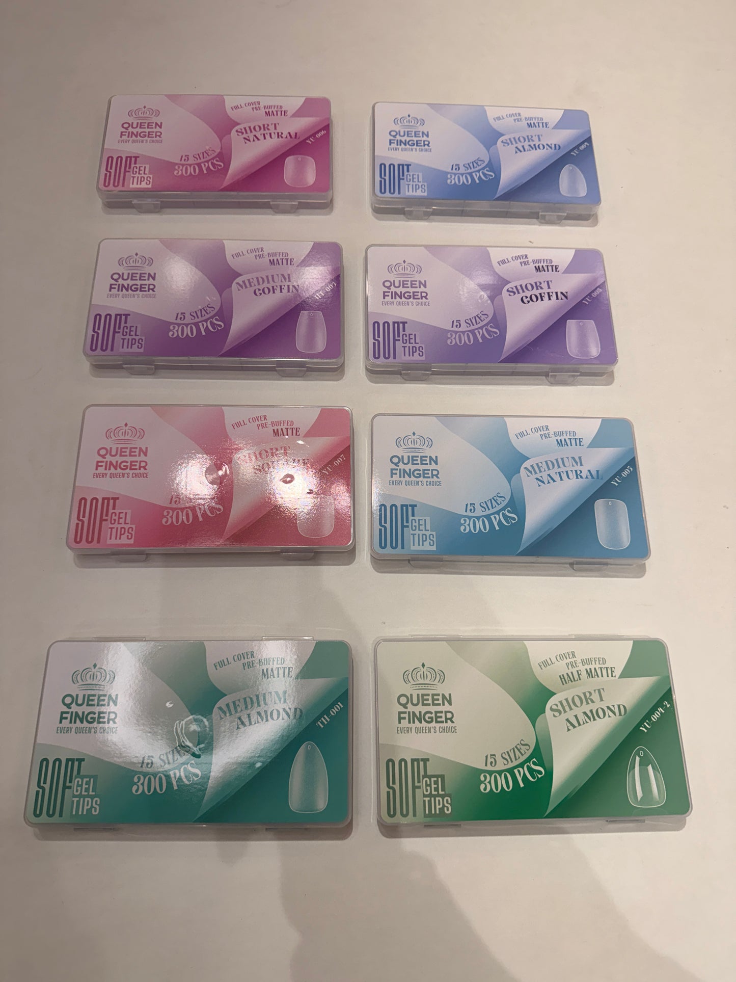 Queenfigner tips soft gel tips
