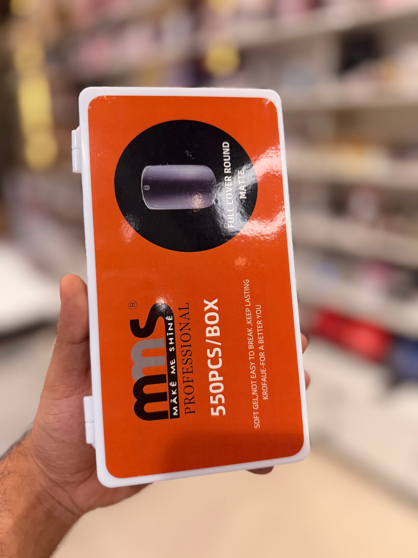 Mms professional full cover round matte