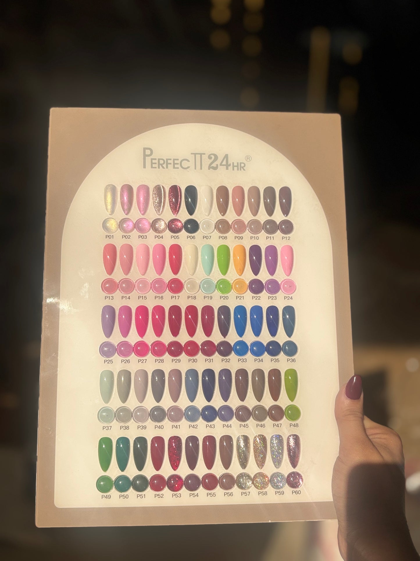 Perfect 24 nail print