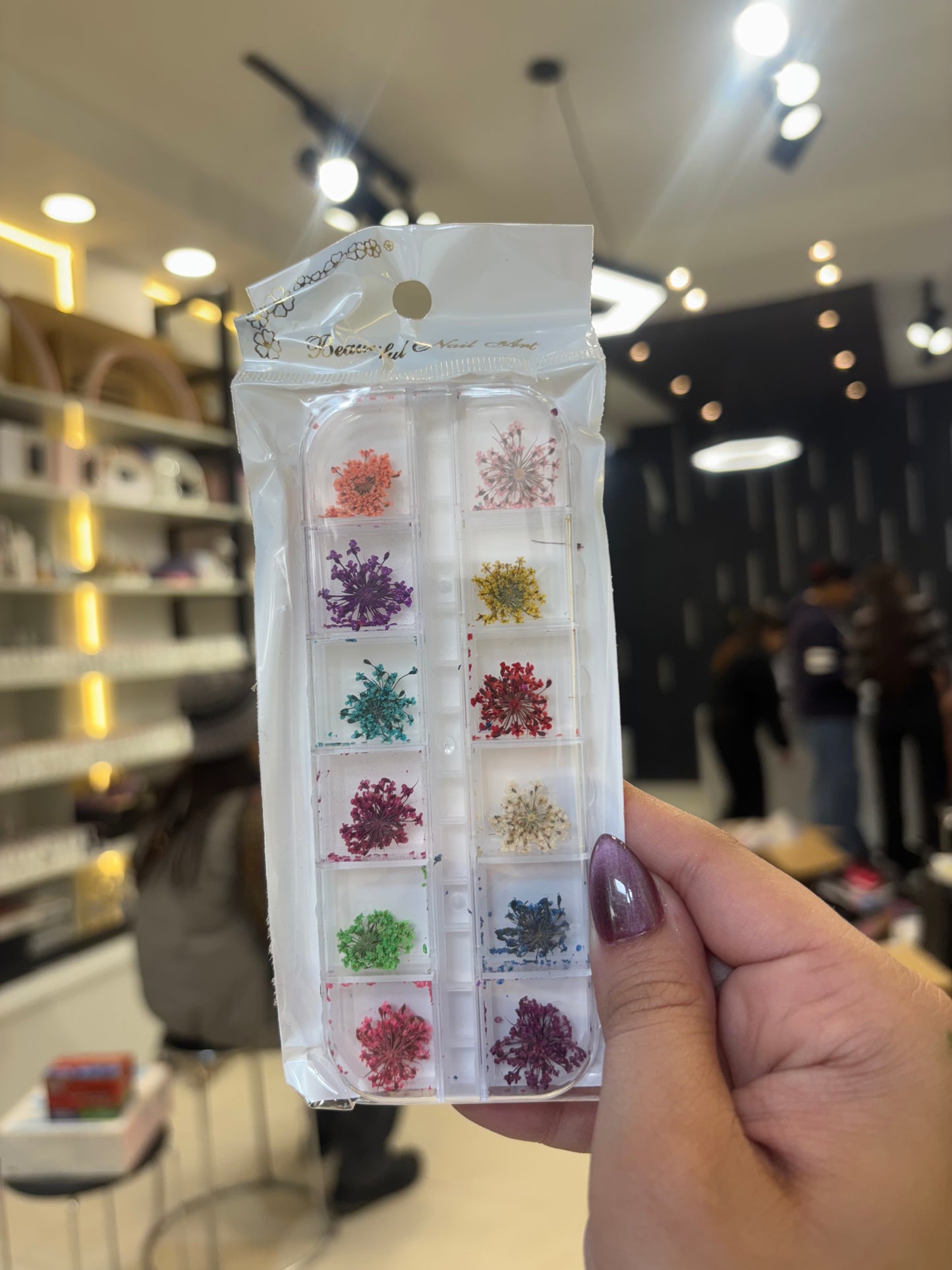 Mini Flower box for Nail Art