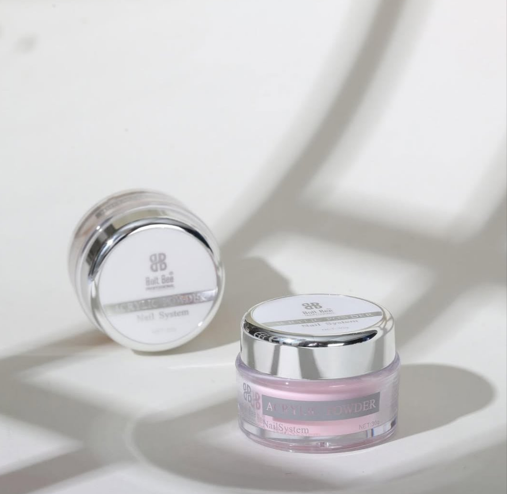 Bolt Bee Acrylic powder (30 g) (Pink,White, clear)