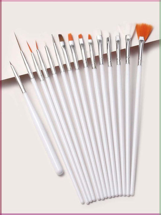 Set of 15 pieces Art Brushes (different brushes)