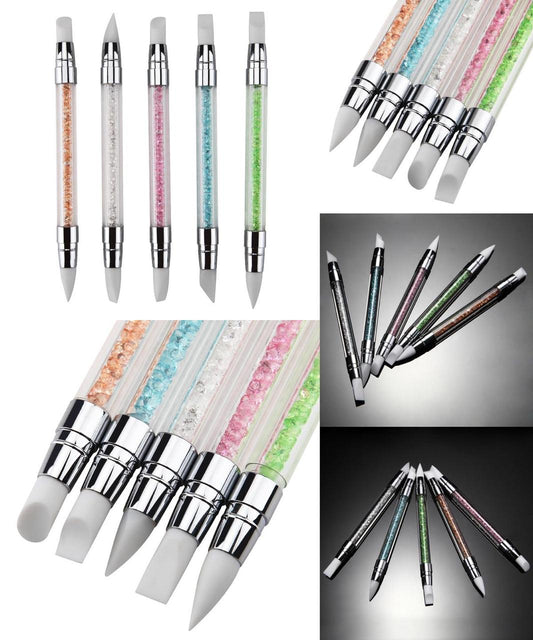 Silicon Brush set of 5