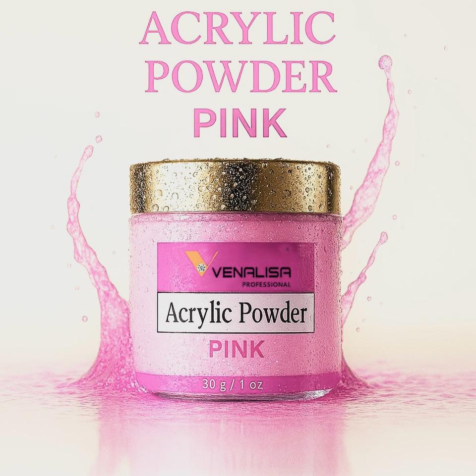 Venalisa Acrylic powder ( Clear, White, Pink)